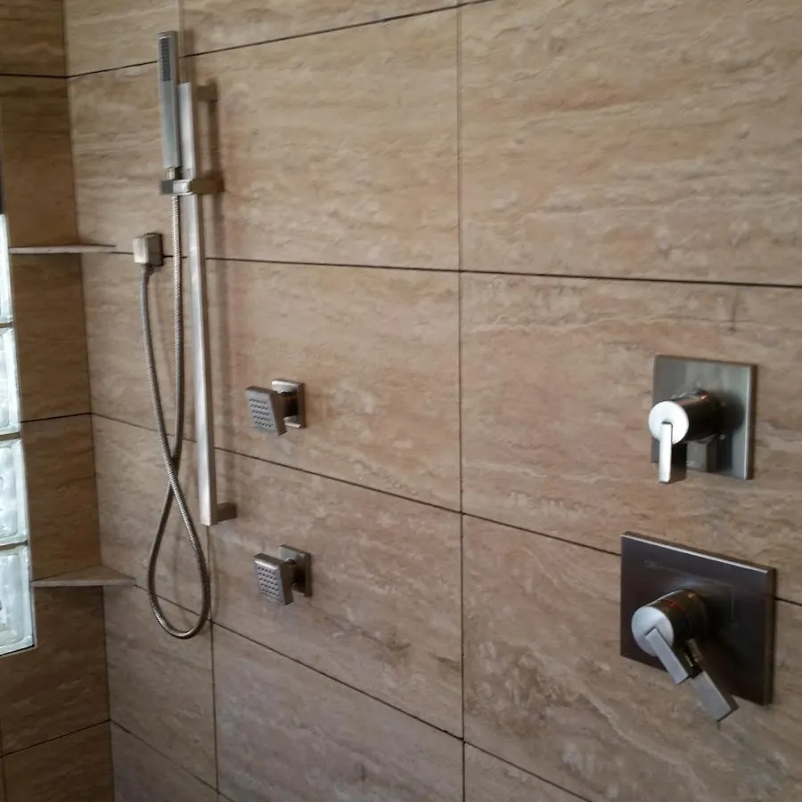 Shower fixture installation for Water Heater Replacement in Glen Carbon